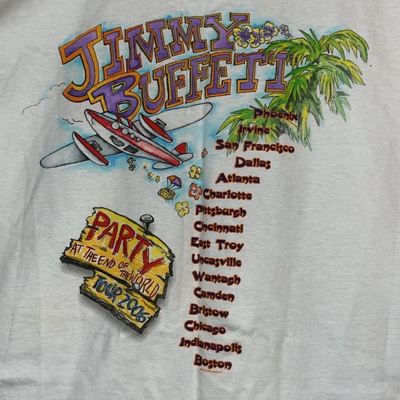Jimmy Buffett 2006 “party at the end of the world tour”MINT CONDITION NE… - Picture 5 of 16